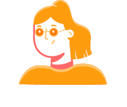 logo peralta color blanco sobre fondo amarillo